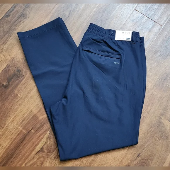 Marc New York Pants Mens Stretch Joggers Pants With Belt Loops